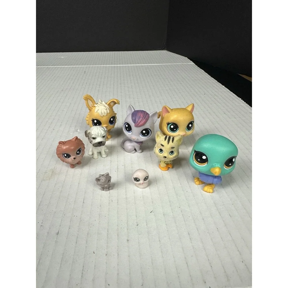 Littlest Pet Shop Mixed Lot Of 9 Figurines